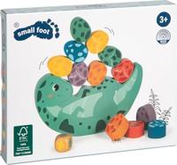 Small Foot - houten balansspel dino, 14dlg. - thumbnail