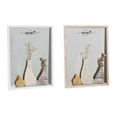 Wandspiegel DKD Home Decor Wit Natuurlijk Cottage 30 x 4 x 40 cm (2 Stuks) (2 Onderdelen) Wandspiegel DKD Home Decor Wit Natuurlijk Cottage 30 x 4 x 40 cm (2 Stuks) (2 Onderdelen)