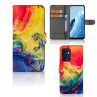Hoesje OPPO Find X5 Lite | Reno 7 5G Watercolor Dark - thumbnail