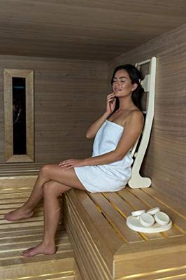 Halu ergonomische hoge rugsteun voor sauna - Aspen