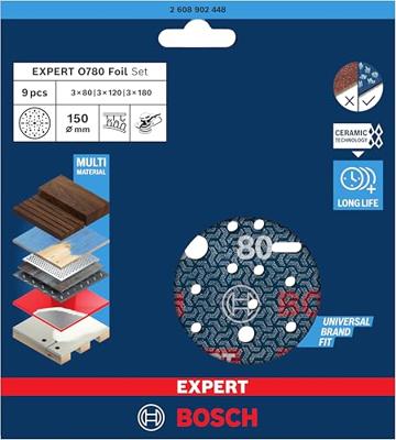 Bosch Accessories 2608902448 Schuurschijvenset Diameter 150 mm 1 stuk(s) Bosch Accessories 2608902448 Schuurschijvenset Diameter 150 mm 1 stuk(s)