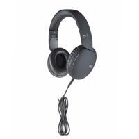 DCU TECNOLOGIC Bluetooth-hoofdtelefoon, opvouwbaar, draadloos en bekabeld, multifunctioneel, 15 uur gebruiksduur, jackkabel, zwart - thumbnail