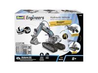 Revell Engineers 21305 Hydraulic Excavator 3in1 1:24 Elektro RC functiemodel Bouwpakket - thumbnail