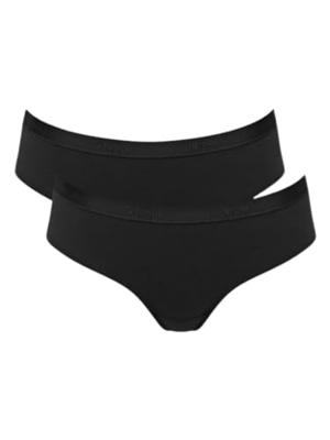 2-pack dames hipster Go Casual - Biologisch katoenen dames onderbroek - Milieuvriendelijk duurzaam ondergoed - HIpster onderoged