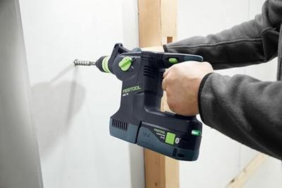 Festool KHC 18 EB-Basic Accu combihamer SDS-Plus 2,6J + snelwisselboorkop 18V Basic Body in Systainer - 577447