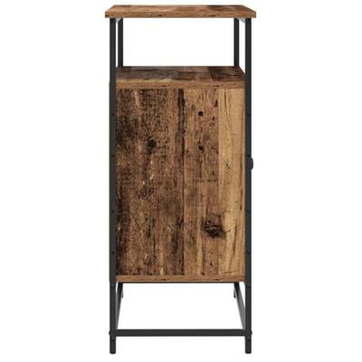 Dressoir Oud hout 69 x 35 x 80 cm Bewerkt hout