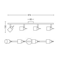 Philips Meranti 8719514465350 Plafondspot GU10 Wit - thumbnail