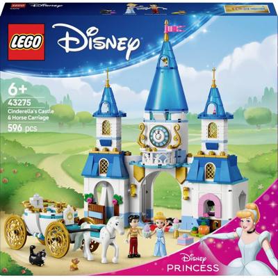 LEGO disney prinses 43275 assepoesters kasteel en paardenkoets