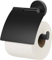 Saqu Nemo 4-delige toiletset mat zwart - thumbnail