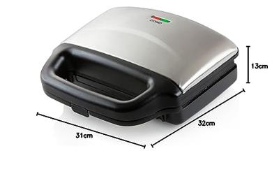 Domo DO9195C Tosti-IJzer 900W Zilver