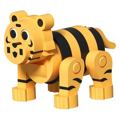 Foam Bouwset 3D Tijger