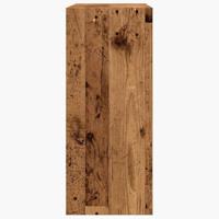 Boekenkast/kamerscherm 80x30x72 cm oud houtkleurig - thumbnail