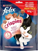 Felix Kattensnack Crispies Zalm & Forel - Maxipack - thumbnail