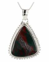 Zilveren Hanger Heliotroop (Model 1) - thumbnail