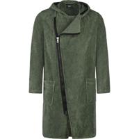 Cawö Cawo Heren Home Basjas met rits Uni 6516 L field-zwart - thumbnail