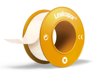 Leukopor Deksel Kleefpleist. 1,25cmx5,0m 1 0247100 - thumbnail