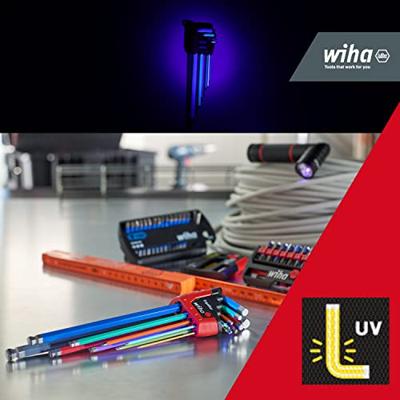 Wiha 43849 | Stiftsleutelset in ErgoStar houder | Zeskantkogelkop | 10-delig - 43849 - thumbnail