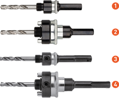 Rotec adapter 9,5mm | t.b.v. gatzagen 32-210mm - 527.3037