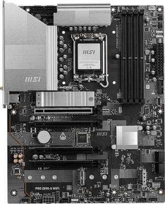 MSI PRO Z890-S WIFI moederbord Intel Z890 LGA 1851 (Socket V1) ATX - thumbnail