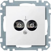 Merten 298219 Inzetstuk System M Polar-wit 1 stuk(s) - thumbnail