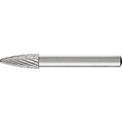 PFERD TOOLS 22431836 Freesstift Ronde boog Lengte 60 mm Afmeting, Ø 8 mm Werklengte 20 mm Schachtdiameter 6 mm PFERD TOOLS 22431836 Freesstift Ronde boog Lengte 60 mm Afmeting, Ø 8 mm Werklengte 20 mm Schachtdiameter 6 mm