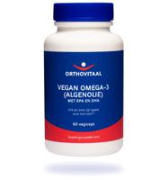 Vegan omega 3 algenolie 60 Vegetarische capsules - thumbnail