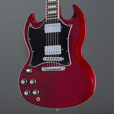 Gibson Modern Collection SG Standard LH Heritage Cherry linkshandige elektrische gitaar met softshell koffer