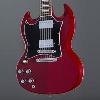 Gibson Modern Collection SG Standard LH Heritage Cherry linkshandige elektrische gitaar met softshell koffer - thumbnail