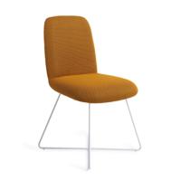 Jesper Home Eetkamerstoel 'Taiwa' Cross White, kleur Groovy Garam - thumbnail