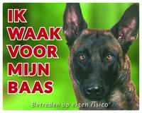 Mechelaar Waakbord - Ik waak voor mijn baas - thumbnail