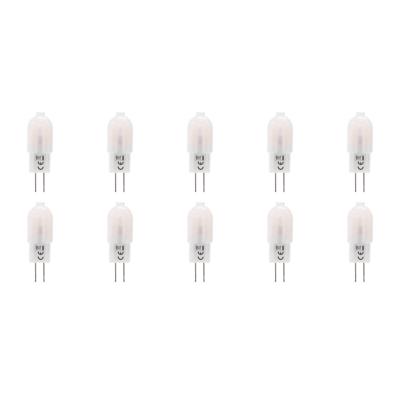 LED Lamp 10 Pack - Aigi - G4 Fitting - 1.3W - Warm Wit 3000K | Vervangt 12W