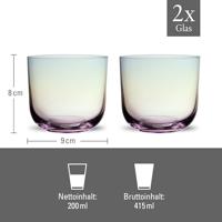 LIKE BY VILLEROY & BOCH - Like Pearl - Waterglas 0,37l set/2 - thumbnail