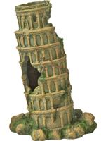 Polyresin ornament toren van Pisa groen 15x22 cm Gebr de Boon - Gebr de boon - thumbnail