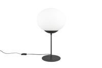 Trio TafellampFomento Ø 30cm - zwart met wit glas - 563100132 - thumbnail