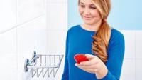 tesa 40220-00000-00 baath Plus Zeepmandje Lijm Chroom (glanzend) - thumbnail