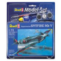 Revell model set spitfire mk v - thumbnail