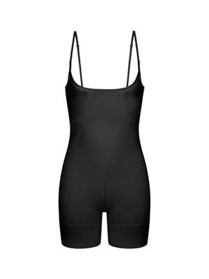 Corrigerende body met pijpjes naadloos - Absolute Sculpt - Naadloos shapewear bodysuit - Buik, taille en benen corrigerend - XL - Zwart- Corrigerend