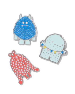 HEMA Broche monsters - 3 stuks