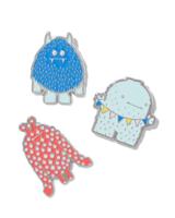 HEMA Broche monsters - 3 stuks - thumbnail