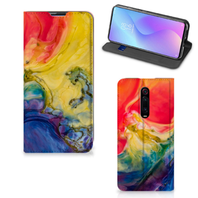 Bookcase Xiaomi Redmi K20 Pro Watercolor Dark Bookcase Xiaomi Redmi K20 Pro Watercolor Dark