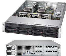 Supermicro SuperServer 6029P-WTR Intel® C621 LGA 3647 (Socket P) Rack (2U) Zwart