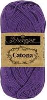 Scheepjes Catona 50g - 521 Deep Violet - Haakgaren / Breigaren - thumbnail