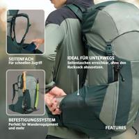 Vaude Brenta 36+6 Backpack Agave 36+6L - thumbnail