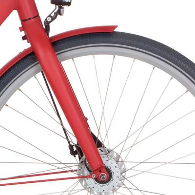 Cortina voorvork common true red matt