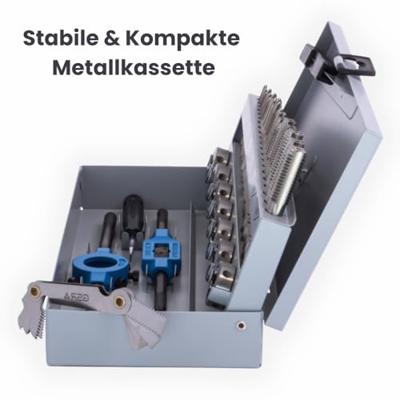 GSR 00708070 Schroefdraadsnijderset 32-delig HSS-G Metrisch M3 - M12 GSR 00708070 Schroefdraadsnijderset 32-delig HSS-G Metrisch M3 - M12