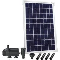 SolarMax 600 vijverpomp fontein met zonnepaneel - exclusief accu - thumbnail