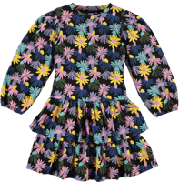 O'Chill Meisjes jurk - Silvie - Zwart - thumbnail