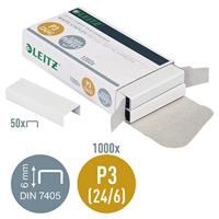 Nieten leitz p3 24/6 wit 1000st | 10 stuks - thumbnail