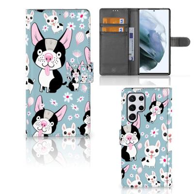 Samsung Galaxy S22 Ultra | Telefoonhoesje | Met pasjeshouder | Hondjes Samsung Galaxy S22 Ultra | Telefoonhoesje | Met pasjeshouder | Hondjes