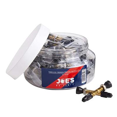 Joe&apos;s No Flats tubeless presta ventiel 32mm (pot 50 stuks)
